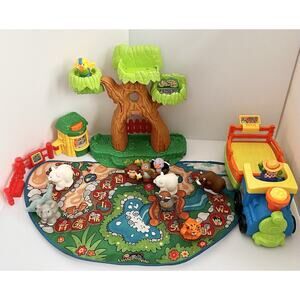 Fisher Price Little People A-Z Alphabet Zoo A to Z + Tractor + 10 Animals + Xtra